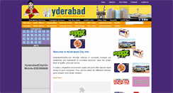 Desktop Screenshot of hyderabadcityinfo.com